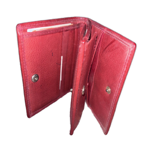 Portefeuille de taille standard en cuir de vachette véritable, fini et respectueux de l'environnement - Product Image 2