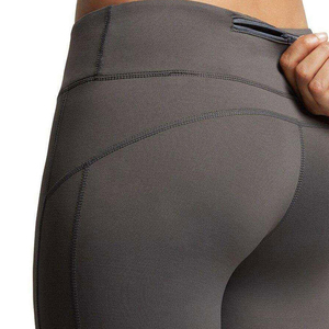 Legging de sport pour femme, couleur unie, taille personnalisée, produit tendance fabriqué sur mesure. - Product Image 6