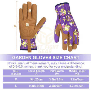 Gants de jardinage de protection avec tissu résistant pour le creusement et l'entretien du jardin - Product Image 6