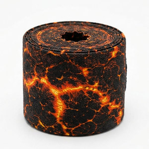 ผ้าพันข้อมือยกน้ำหนัก Lava Design พร้อมขนาดและลวดลายที่ปรับแต่งได้ ผลิตจากผ้าฝ้ายต้านเชื้อแบคทีเรีย - Product Image 1