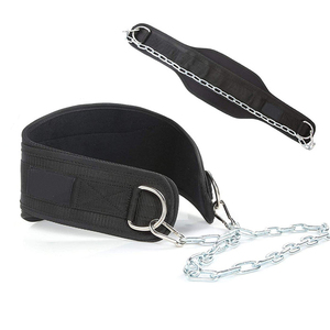 Ceinture de soutien dorsal en néoprène robuste pour haltérophilie, unisexe, avec chaîne, antidérapante, respirante, pliable, portable, personnalisable pour le fitness - Product Image 4