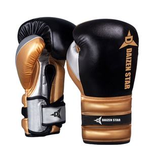 Gants de boxe d'entraînement DAIZEN STAR DSI - Matériel PU, évacuation de l'humidité, protection anti-UV, sangle de poignet réglable à boucle et crochet - Product Image 1
