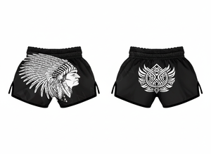 Shorts de Muay Thai pour l'entraînement, prix de gros d'été, design imprimé par sublimation sur toute la surface, respirants - Product Image 2