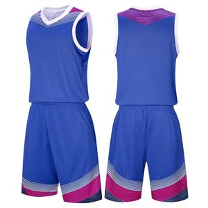 Proveedor de Ropa Deportiva de Calidad, Poliéster, BSCI, Venta al por Mayor, Transferencia Térmica, Color Personalizado, Uniforme de Baloncesto Unisex sin Mangas - Product Image 3