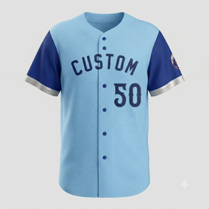 Custom Unisex Adult Baseball Jersey Silk Screen Printed Breathable Quick Dry Custom Team <b>Name</b> Embroidery Softball Shirt - Product Image 2