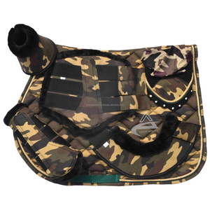 Conjunto Completo de Camuflaje USA EQUESTRIAN DEMAND: Sudadero Cómodo, Transpirable y con Amortiguación de Impactos - Product Image 1