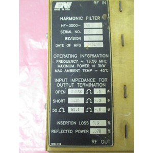 Filtro Armónico ENI HF-3000-50, 401105 - Equipo y Piezas de Semiconductores de Confianza de Marca Global - Product Image 5