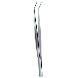 New Good Quality Stainless Steel Dental Tweezers & Tissue Forceps Manual Dressing <b>Pliers</b> Hot Selling Item - Product Image 3