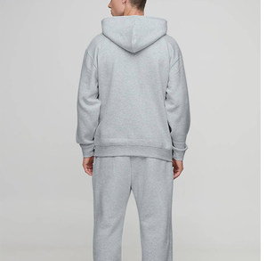 Sudadera con Capucha para Hombre, Bordado Gráfico, Bolsillos Delanteros, Corte Regular, Felpa Francesa, Gruesa, para Deporte y Uso Diario, Venta al por Mayor - Product Image 6