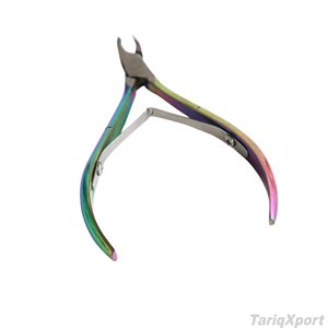 ที่ตัดหนังกำพร้าสแตนเลสแบบปากกว้าง คมกริบ ใช้งานง่าย ด้ามจับสีโรสโกลด์ สลักโลโก้ด้วยเลเซอร์ ที่ตัดเล็บมือเล็บเท้า อุปกรณ์ทำเล็บเท้า - Product Image 5