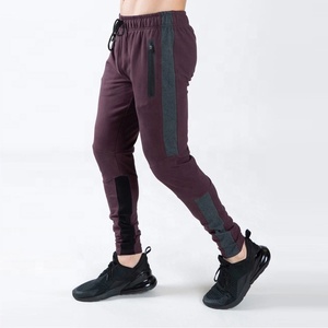 Wholesale 2026 Customized Logo Men's Long Casual Sport Pants Gym <b>Slim</b> Fit Trousers Pencil <b>Jogger</b> Sweatpants Polyester/Cotton - Product Image 4