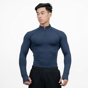 Men's Rashguard with Polyester/Nylon Digital <b>Print</b> Logo UV Protection Breathable Fabric for Gym <b>Surfing</b> Diving - Product Image 1