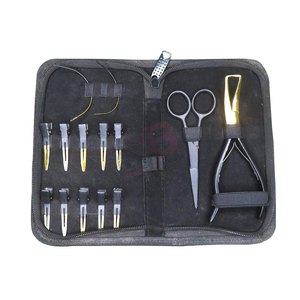 Kit Complet Tout-en-un d'Outils d'Installation d'Extensions Capillaires avec Pinces en Acier, Aiguilles, Boucles et Pinces à Cheveux pour le Séquençage - Product Image 6
