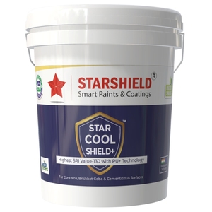 Waterproof Cool Roof Coating for Terrace Buildings Heat Reflection and Long Lasting Roof Protection - Product Image 1