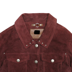 OEM Service Women's Leather Fringe <b>Jacket</b> Quilted Breathable Windproof <b>Winter</b> Fashion Fringe Leather Wholesale Price - Product Image 5