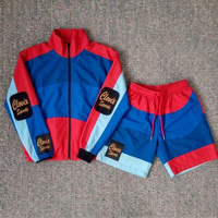 Conjunto de Chaqueta y Pantalones Cortavientos con Logotipo Personalizado OEM, Impermeable, para Correr al Aire Libre, Entrenamiento Deportivo, Chándal