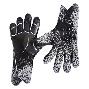 Dernier design, haute qualité, vente directe d'usine, gants de gardien de but en cuir fabriqués au Pakistan, antidérapants et imperméables - Product Image 2