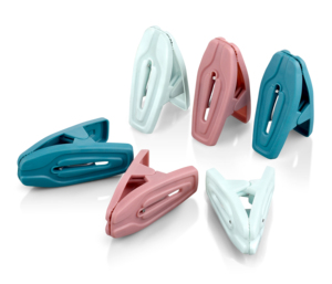 Pinces à linge en plastique PP colorées, durables, pour usage extérieur, pour vêtements - Product Image 3