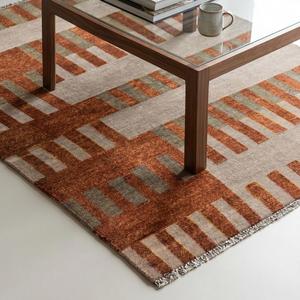 Alfombra de Lana Anudada a Mano con Diseño Floral, Alfombra Decorativa de Pelo Corto para Sala de Estar, Dormitorio, Oficina, Hogar - Product Image 3