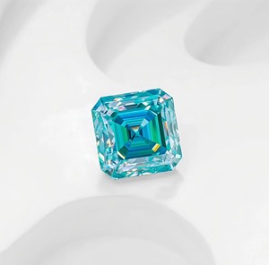 Diamante Cultivado en Laboratorio Asscher de 4.5CT, Azul Fantasía VS1, Certificado IGI, CVD 3EX, Proveedor de Diamantes para Compradores Internacionales al por Mayor - Product Image 3
