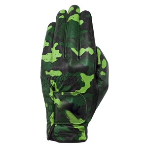 Custom Design logo Colors Soft sheepskin Genuine Leather Anti-Slip Breathable Camo Golf Gloves - Product Image 3