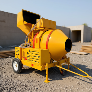 Bétonnière diesel JZR500, capacité 500L, équipement de construction portable - Product Image 3