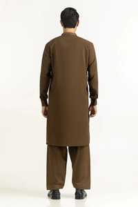 Vêtements pour hommes à la mode, salwar kameez en tissu de coton, vêtements indiens et pakistanais, tenue ethnique à manches longues, qualité supérieure - Product Image 3