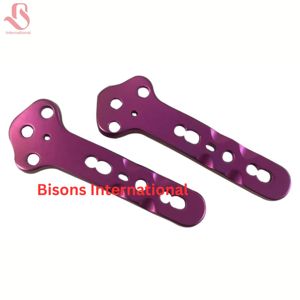 BISONS Vente en gros TPLO 3.5mm Kit de plaques de fixation 4 pièces Gauche/Droite 24 vis de fixation Acier inoxydable Titane Instruments vétérinaires - Product Image 6