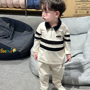 T-shirt pour enfants de haute qualité, style printemps, manches longues, chemise de base pour garçons, chemises polo à carreaux élégantes pour garçons, prêtes à être expédiées - Product Image 1