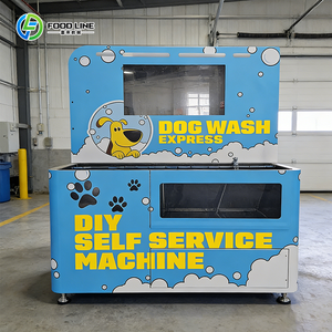 Machine de lavage pour animaux de compagnie en libre-service, paiement par pièces et QR, laveuse tout-en-un pour chiens et chats pour animaleries - Product Image 2