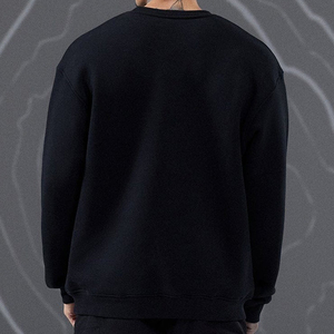 Sweat-shirt à col rond pour homme, personnalisé avec logo, broderie ou impression, unisexe, en coton, vintage, surdimensionné, nouveau design, pas cher - Product Image 4