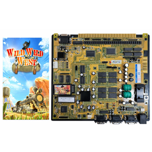 Mécanisme de jeu à monnayeur vertical Wild Wild West en métal, version anglaise, garantie 1 an, 110/220V - Product Image 1