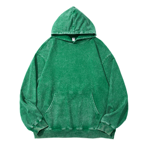 Sweat à capuche personnalisé vintage délavé, coupe oversize, style streetwear, en molleton épais, unisexe, fabricant de vêtements - Product Image 6