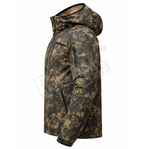 Chaqueta de Caza de Camuflaje para Hombre, de Tela Suave, Manga Larga, Resistente al Viento, para Otoño - Product Image 3