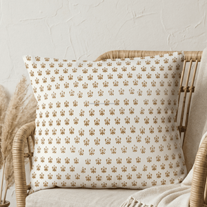 Housse de coussin imprimée à motifs géométriques 20x20, motif indien Jaipuri durable, pour canapé et chaise - Product Image 5