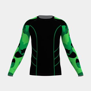 Camiseta de Compresión de Manga Larga para Hombre, Camiseta Deportiva de Alto Rendimiento, Tendencia en el Mercado Mayorista de EE. UU. y Europa - Product Image 1
