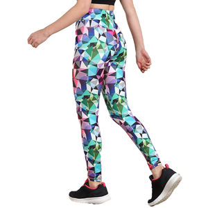 เลกกิ้งแบบเต็มตัว เอวสูง ไร้ตะเข็บ ยืดหยุ่นได้ดี กระชับหน้าท้อง ระบายอากาศได้ดี เหมาะสำหรับโยคะและการออกกำลังกาย - Product Image 3