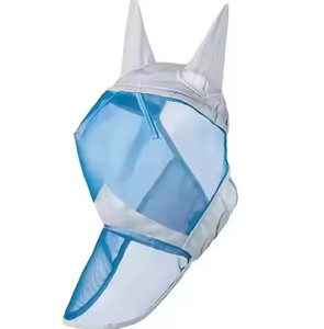 Nouvel Arrivage Masque Anti-Mouches pour Chevaux en Toile de Haute Qualité avec Logo Personnalisé, Taille Personnalisée, Maille Respirante, Confortable, Couleur Personnalisée, Pour l'Extérieur - Product Image 6