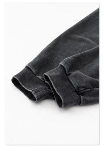 Pantalones de chándal ajustados de felpa francesa gruesa para mujer, con estampado, cintura media, puños elásticos, informales, de punto, para invierno - Product Image 4