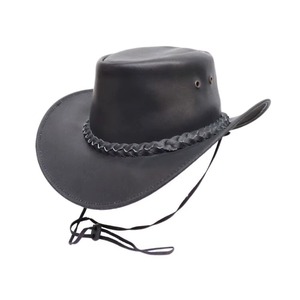 Chapeaux de cowboy en cuir, nouvelle collection, vente en gros, avec logo, taille et couleur personnalisés, en matériaux de qualité supérieure, chapeau tendance et élégant - Product Image 5