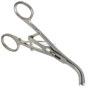 Pinzas Dilatadoras Traqueales Laborde de Acero Inoxidable, Instrumento Quirúrgico Manual de Otorrinolaringología, Reutilizable, Autoclavable, CE, para Clínica y Hospital - Product Image 2