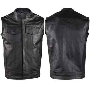 Gilet en cuir pour homme, confortable, respirant, chaud pour l'hiver, vêtements de sport, marque mondiale, prix de gros, design unique - Product Image 5
