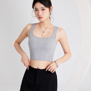 เสื้อกล้ามออกกำลังกายแบบใหม่ ผลิตตามสั่ง 80% ไนลอน 20% สแปนเด็กซ์ แห้งเร็ว ระบายอากาศได้ดี สำหรับผู้หญิง - Product Image 2
