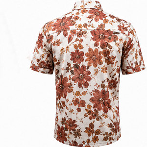 Chemise florale pour homme en tissu doux et léger, design estival confortable et tendance - Product Image 2