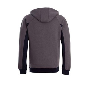 Survêtements de sport pour hommes en molleton personnalisé, coupe slim, unis, en polyester et coton, deux pièces, coupe oversize, avec fermeture éclair, faible MOQ - Product Image 5