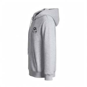 Sweat à capuche d'hiver tricoté 100 % coton respirant 340 GSM pour hommes GYM Active, style le plus récent, couleur unie, personnalisable, vente en gros - Product Image 4