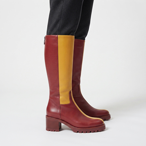 Men Leather Motorcycle <b>Knee</b> <b>High</b> Boots Mens Waterproof Biker Riding Long Boot Men's Leather <b>Knee</b> <b>High</b> Booties With Side Zip - Product Image 3