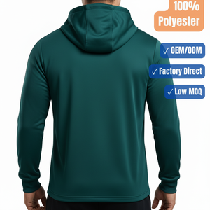 Sudadera con Capucha para Hombre OEM, 100% Poliéster, Manga Larga, Logotipo Impreso Personalizado, Sudadera Extra Grande para Hombre - Product Image 2