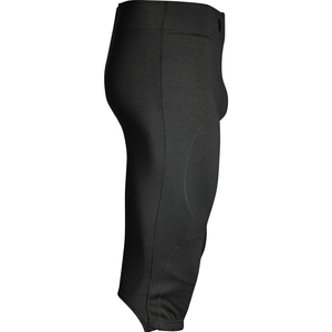 Mens Black Padded Football Pants Belt Closure Athletic Fit Breathable Practice Game Performance Sportswear uniform pant football - Product Image 1