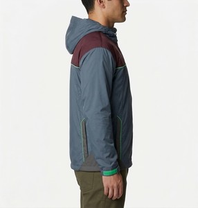 Chaqueta Cortavientos Urbana para Hombre, Diseño Nuevo, con Capucha, para Entrenamiento, Ultraligera, con Cierre Completo, Ropa Deportiva para Exteriores - Product Image 4